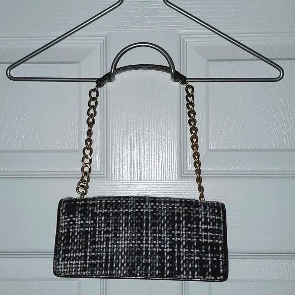 Liz Claiborne Accessories Tweed Mini Shoulder Bag - Picture 11 of 12